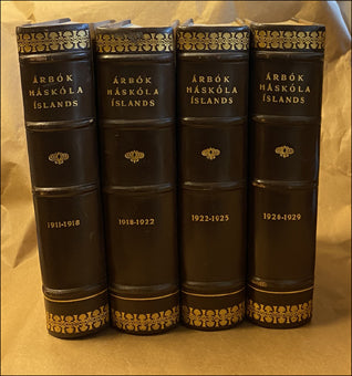 Árbók Háskóla Íslands 1911-1929 # 76579