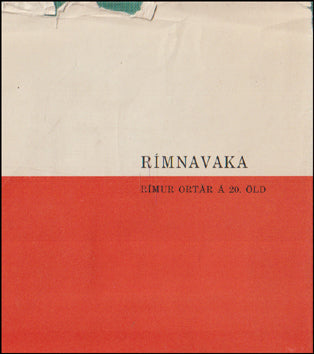 Rímnavaka. Rímur ortar á 20. öld # 76593