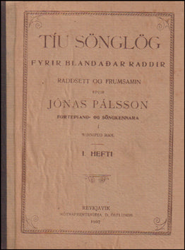Tíu sönglög fyrir blandaðar raddir # 76614