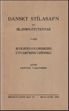 Danskt stílasafn og hljómplötutextar # 76715