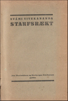 Starfsrækt (Karma-yoga) # 85687