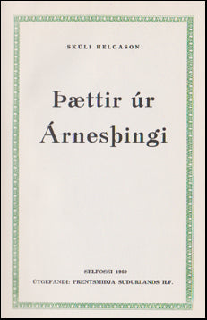 Þættir úr Árnesþingi # 76862