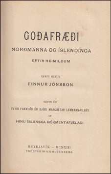Goðafræði Norðmanna og Íslendinga # 88019