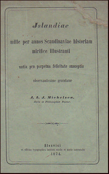 Islandiae mille per annos Scandinaviæ historiam # 76922