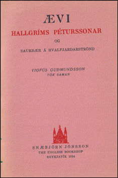 Ævi Hallgríms Péturssonar og Saurbær á Hvalfjarðarströnd # 77031