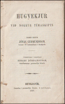 Hugvekjur við nokkur tímaskipti # 77105