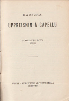 Uppreisnin á Capellu # 77183