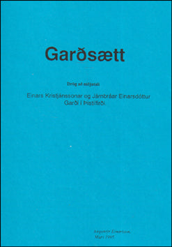 Garðsætt # 77209