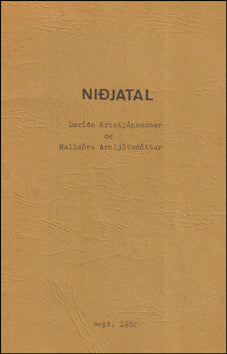 Niðjatal Davíðs Kristjánssonar og Halldóru Arnljótsdóttur # 77210