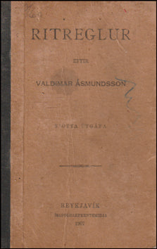 Ritreglur Valdimars Ásmundarsonar # 77282