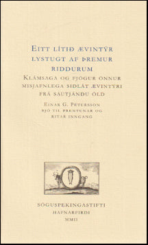 Eitt lítið ævintýr lystugt af þremur riddurum # 77322
