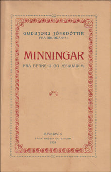 Minningar frá bernsku og æskuárum # 77466