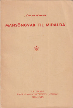 Mansöngvar til miðalda # 77519
