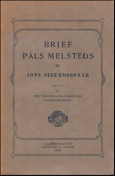 Brjef Páls Melsteð til Jóns Sigurðssonar # 77777