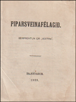 Piparsveinafélagið # 81055