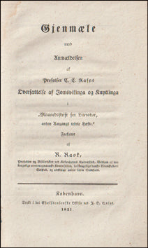 Gjenmæle mod Anmældelsen # 78189