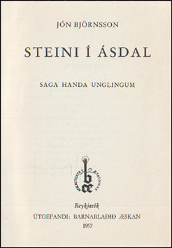 Steini í Ásdal # 78404