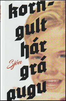 Korngult hár, grá augu # 78524