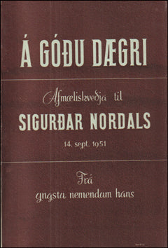 Á góðu dægri # 78752