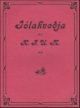 Jólakveðja frá K.F.U.M # 88565