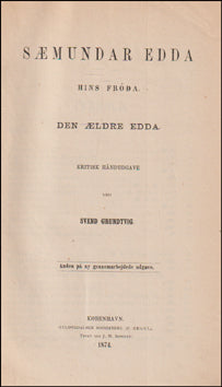 Sæmundar Edda hins fróða # 79063