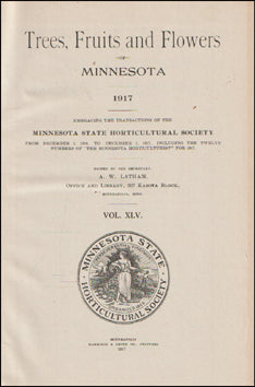 Trees, Fruits and Flowers of Minnesota # 81694