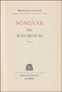 Söngvar frá Suðureyjum # 82654
