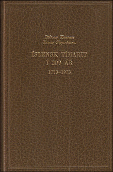 Íslenzk tímarit í 200 ár. 1773-1973 # 87792