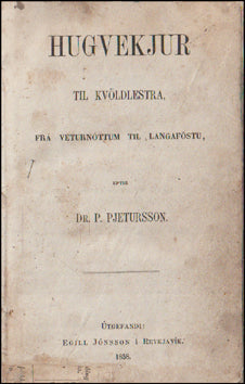 Hugvekjur til kvöldlestra, frá veturnóttum til langaföstu # 83050