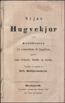 Nýjar hugvekjur til kvöldlestra frá veturnóttum til langaföstu # 83052