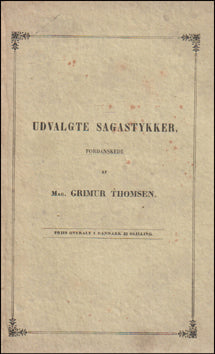 Udvalgte sagastykker # 84903