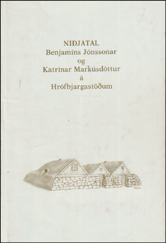 Niðjatal Benjamíns Jónssonar og Katrínar Markúsdóttur á Hrófbjargastöðum # 84977