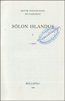 Sólon Islandus I-II # 85069