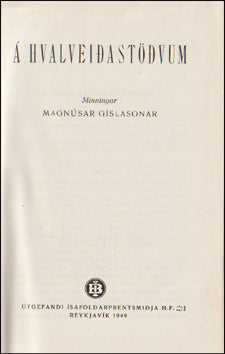 Á hvalveiðastöðvum # 85802