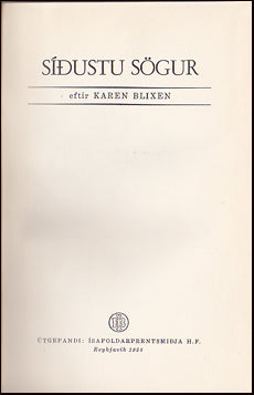 Síðustu sögur # 86400