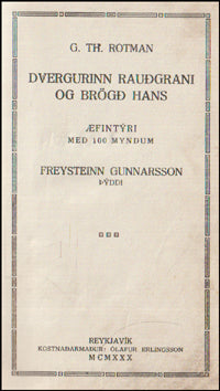 Dvergurinn Rauðgrani og brögð hans # 86449