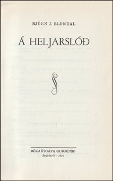 Á heljarslóð # 86659