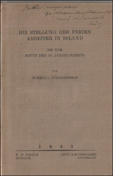 Die Stellung der freien Arbeiter in Island # 86665