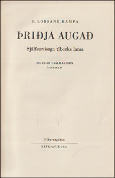 Þriðja augað # 86778