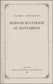 Heiðnar hugvekjur # 86981