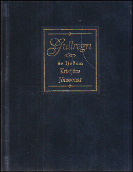 Gullregn úr ljóðum Kristjáns Jónssonar # 87117