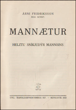 Mannætur # 87281