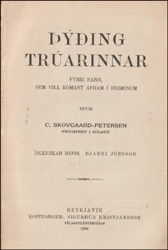 Þýðing trúarinnar # 87330