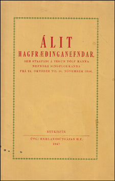 Álit hagfræðinganefndar # 87744