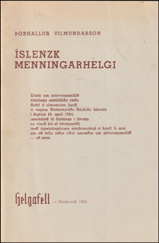 Íslenzk menningarhelgi # 87901