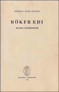 Rökfræði handa byrjendum # 87915