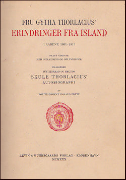Fru Gytha Thorlacius' erindringer fra Island # 88031