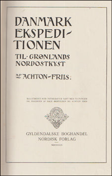 Danmarksekspeditionen til Grønlands nordøstkyst # 88054