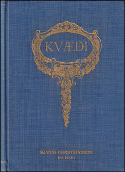 Kvæði eftir Bjarna Þorsteinsson frá Höfn # 88076