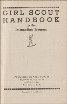 Girl Scout Handbook # 88264